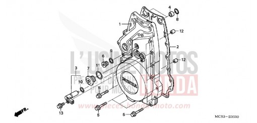 FRONT CRANKCASE COVER ST1300A6 de 2006